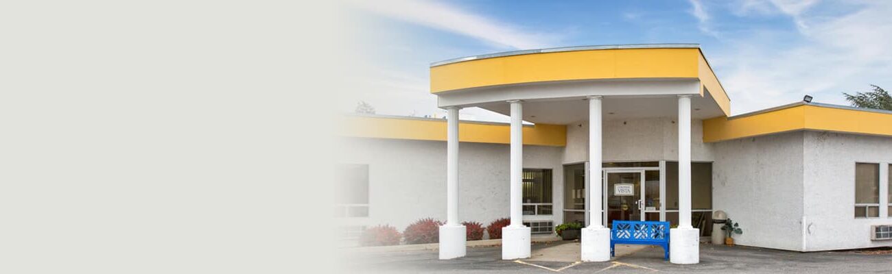 Front entrance to Colonial Vista Post Acute